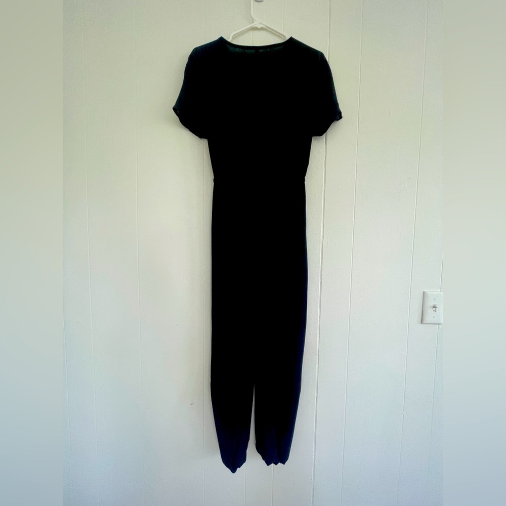 Black Romper Jumpsuit With Drawstring | Worn twice | Size Small
